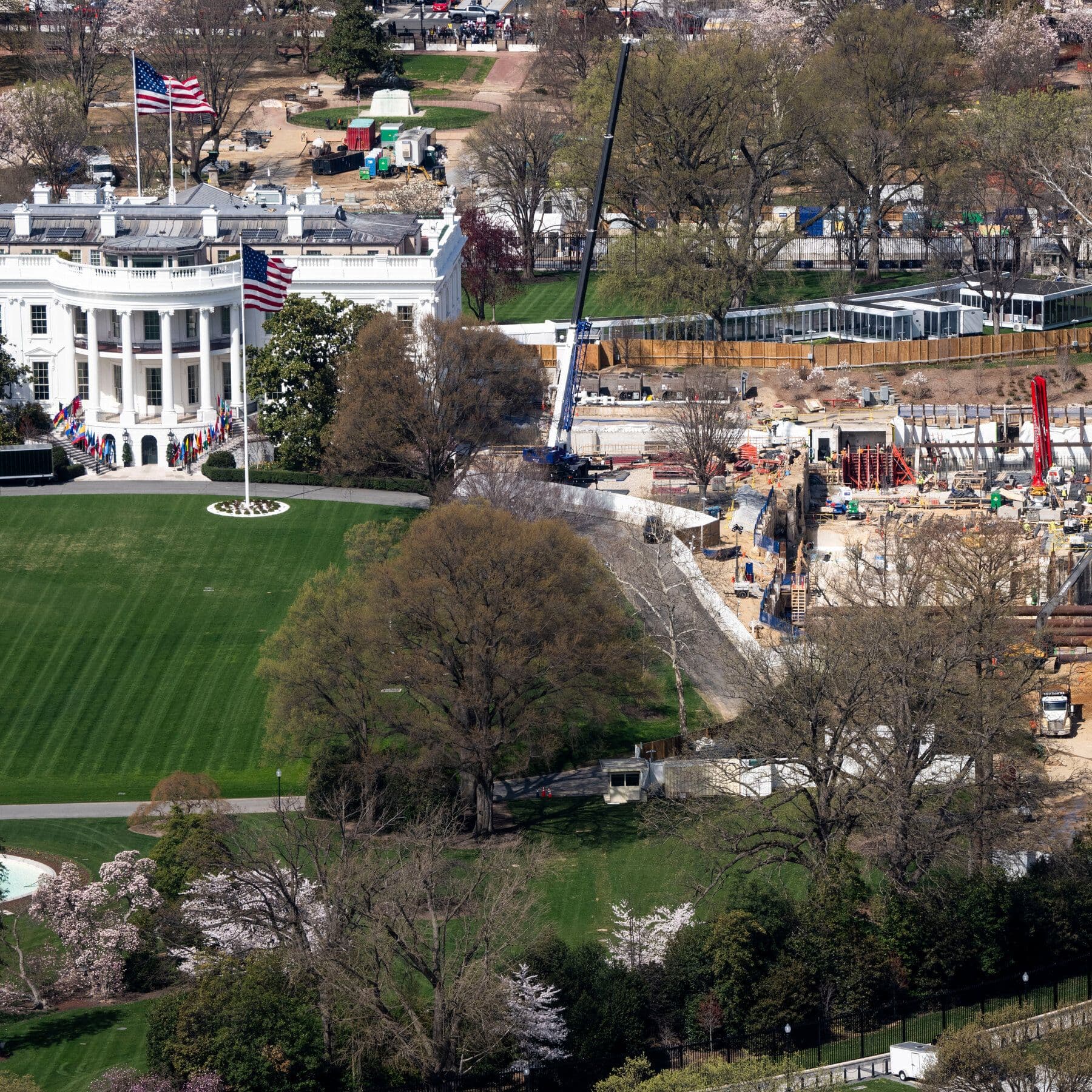 After Shooting, Trump Demands Approval for His White House Ballroom