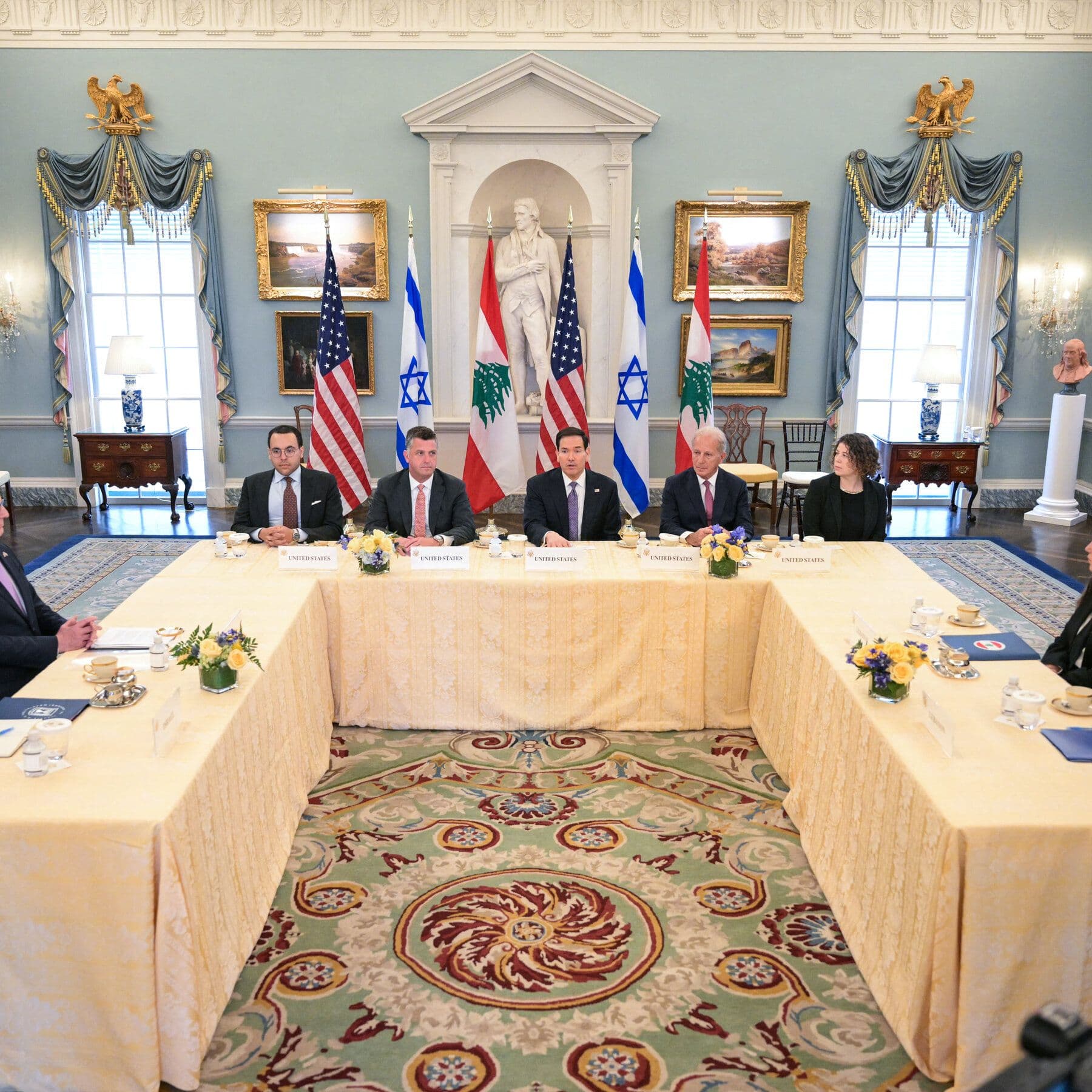 Rubio Hosts Israel and Lebanon for Rare Meeting Shadowed by U.S.-Iran War