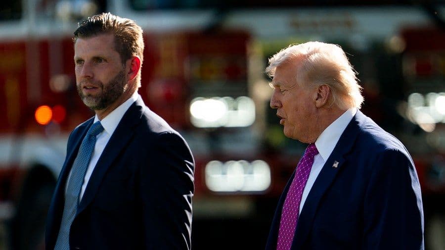 Eric Trump says he'll sue Jen Psaki, MS NOW over report on China trip