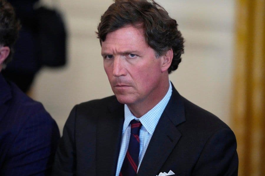 Trump revels in Tucker Carlson's 'freefall' in GOP opinion polling