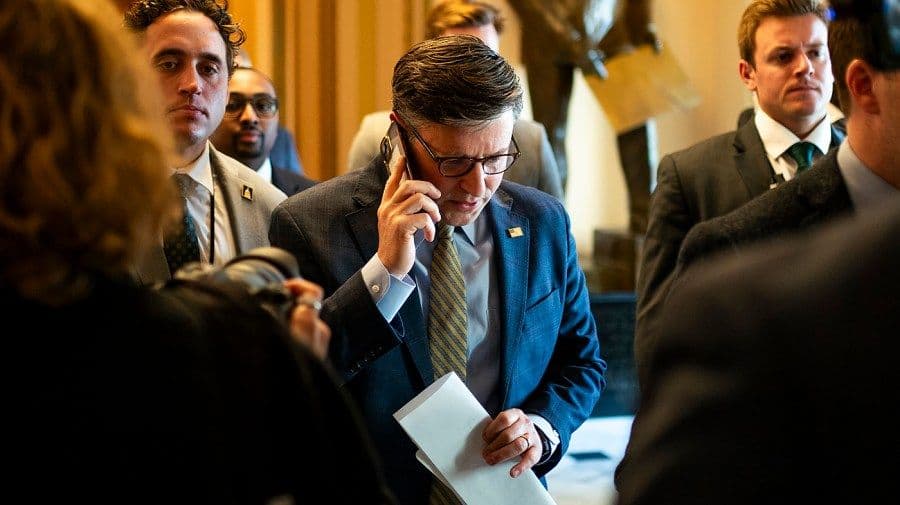 Johnson faces political gauntlet as legislative fights collide